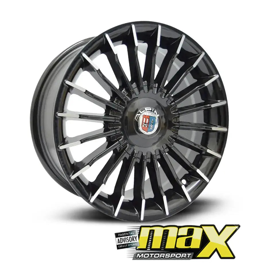 15 Inch Mag Wheel - MX155 Alpin Wheel - 4x100/114.3 PCD