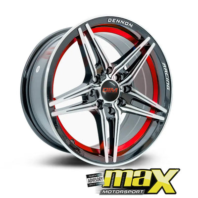 15 Inch Mag Wheel - MX622 Wheel (4x100/114.3 PCD)