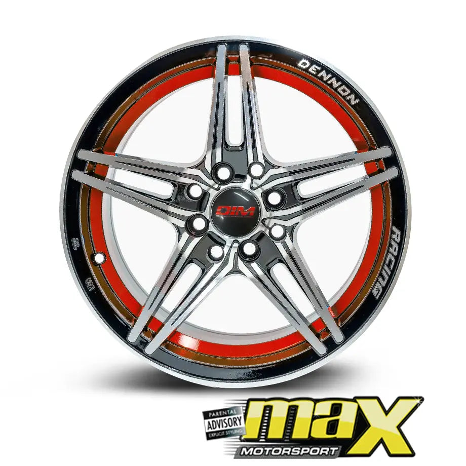 15 Inch Mag Wheel - MX622 Wheel (4x100/114.3 PCD)
