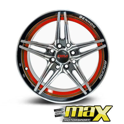 15 Inch Mag Wheel - MX622 Wheel (4x100/114.3 PCD)