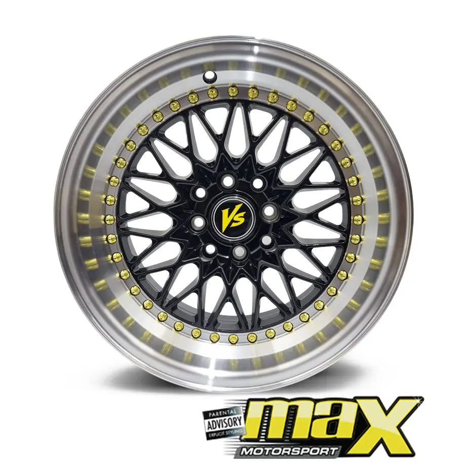15 Inch Mag Wheel - MX4043 Work Wheels  - 4x100 / 4x114.3 PCD