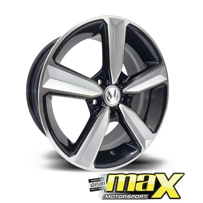 15 Inch Mag Wheel - MX057-5 Audi RS Style Wheel - 5x100 PCD