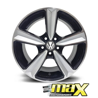 15 Inch Mag Wheel - MX057-5 Audi RS Style Wheel - 5x100 PCD