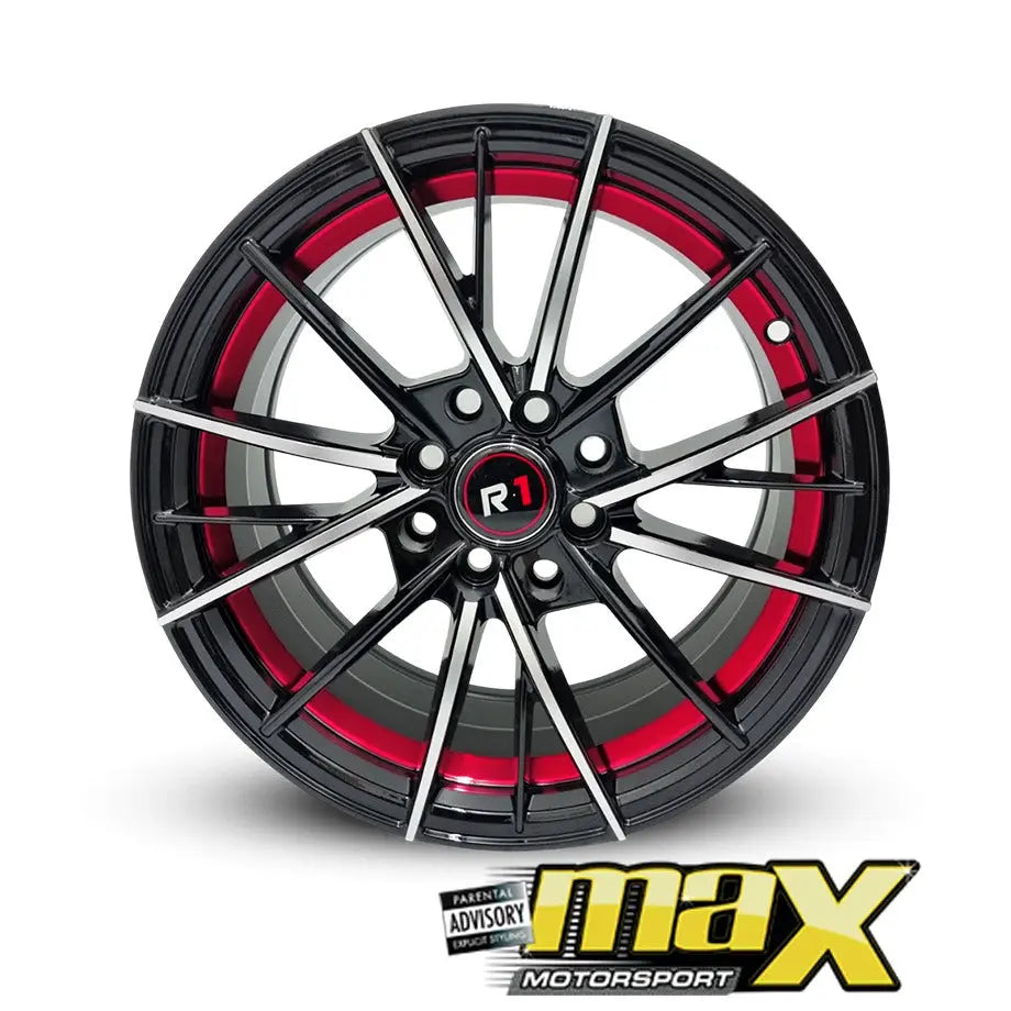 15 Inch Mag Wheel - MX244-RD Wheels (4x100/ 4x114.3 PCD)