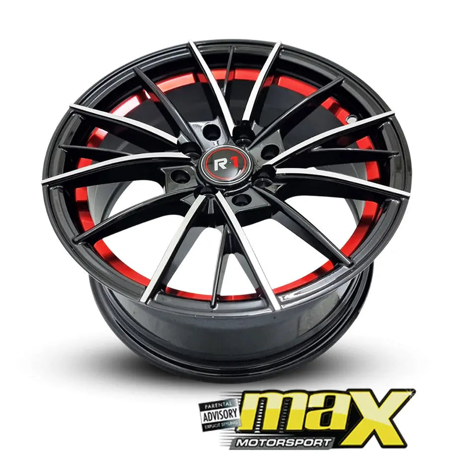15 Inch Mag Wheel - MX244-RD Wheels (4x100/ 4x114.3 PCD)
