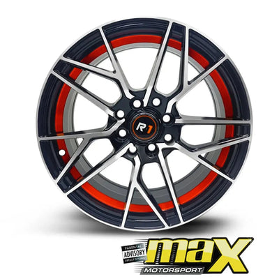 15 Inch Mag Wheel - MX245-RD Wheels (4x100/ 4x114.3 PCD)