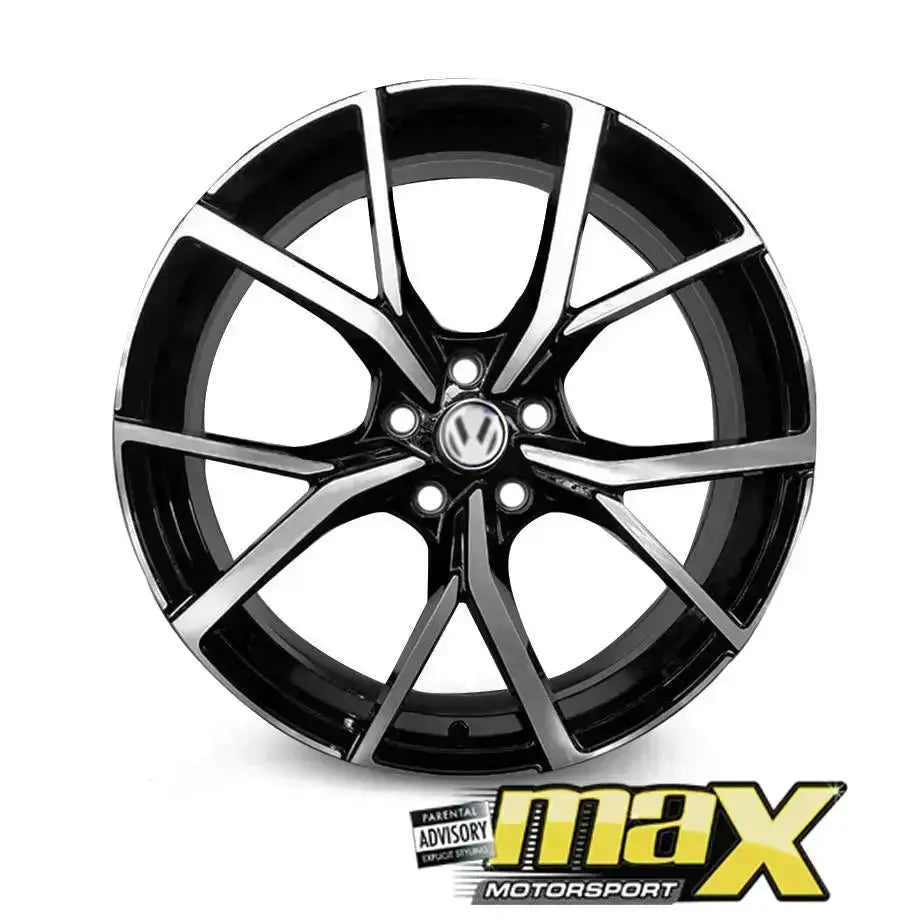 15 Inch Mag Wheel - MX4003 Golf 8R Style Wheels - 5x100 PCD