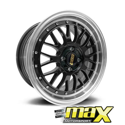 15 Inch Mag Wheel - MX506 BSS LM Style Wheel - 4x100 PCD