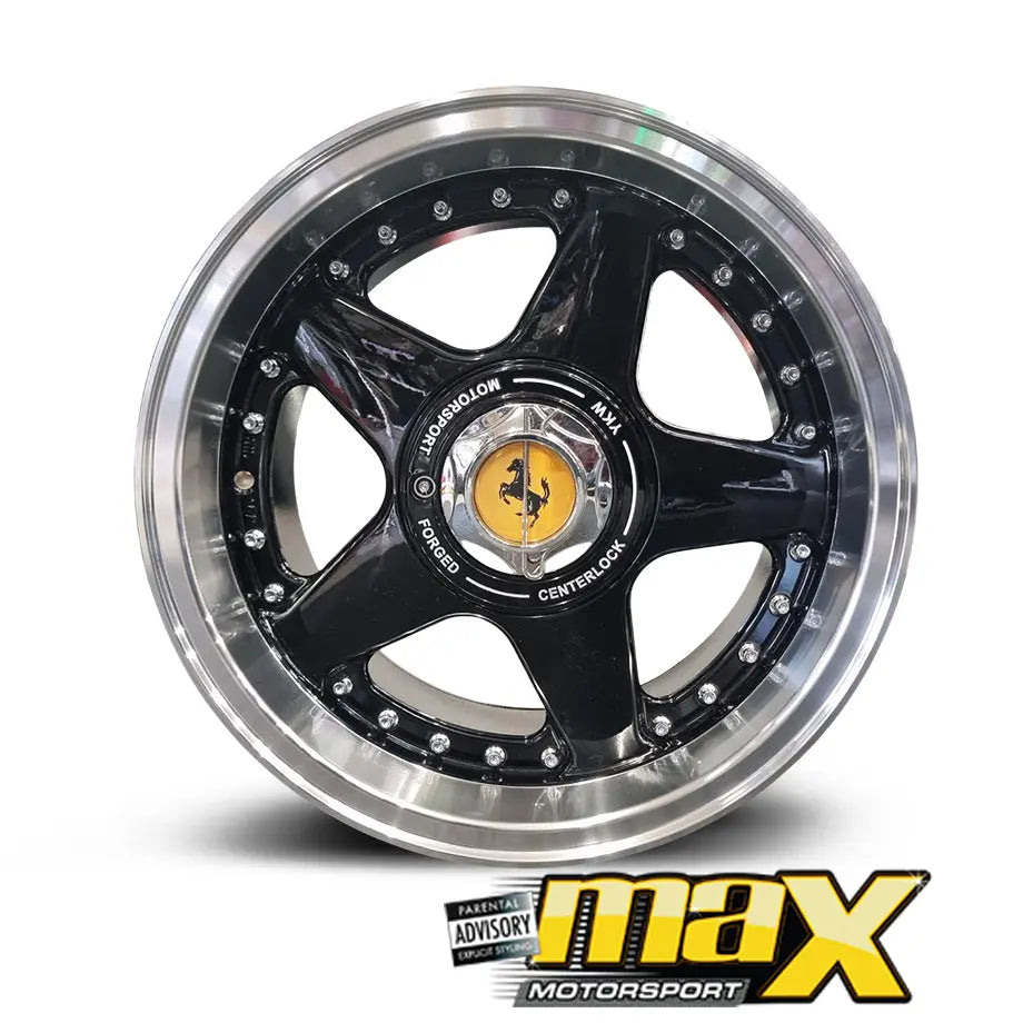 15 Inch Mag Wheel - MX5666-J Wheel (4x100 / 5x100 PCD)