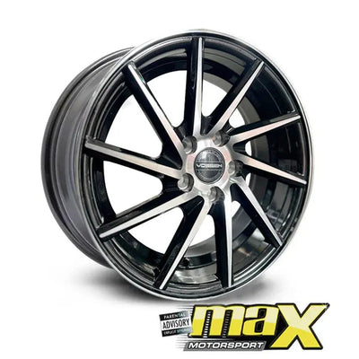 15 Inch Mag Wheel - MX659 VSN Twist Wheel - 5x100 PCD