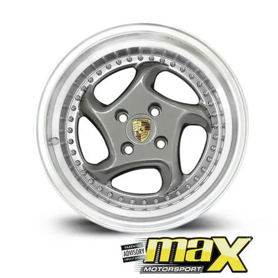15 Inch Mag Wheel - MX7495-GM Posch Cup Style Wheel - (4x100 PCD)