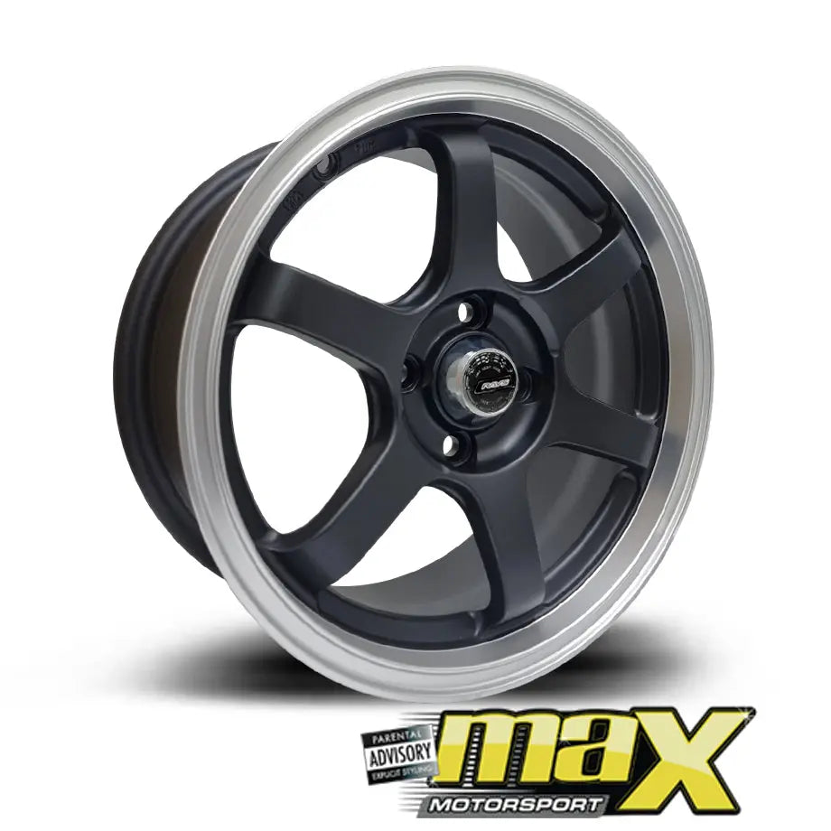 15 Inch Mag Wheel - MXES011-5 V.olk Wheel (4x100 PCD)