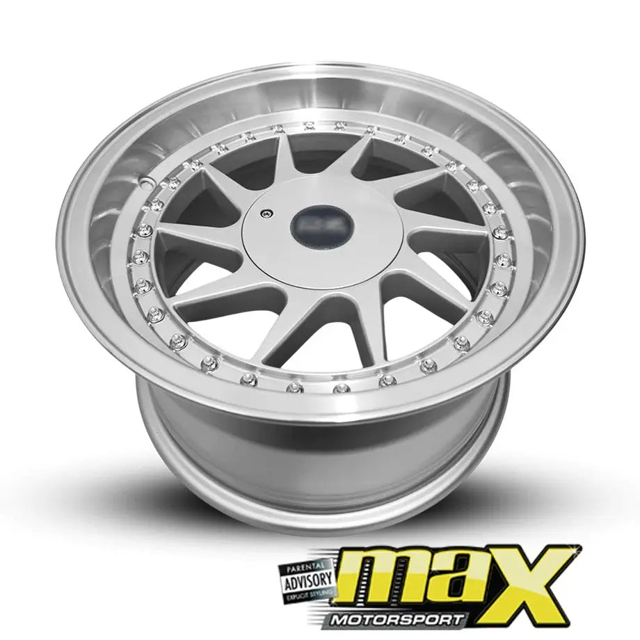 15 Inch Mag Wheel - MXF1210 Turbo Racing Style Wheel (4x100 / 108 PCD)