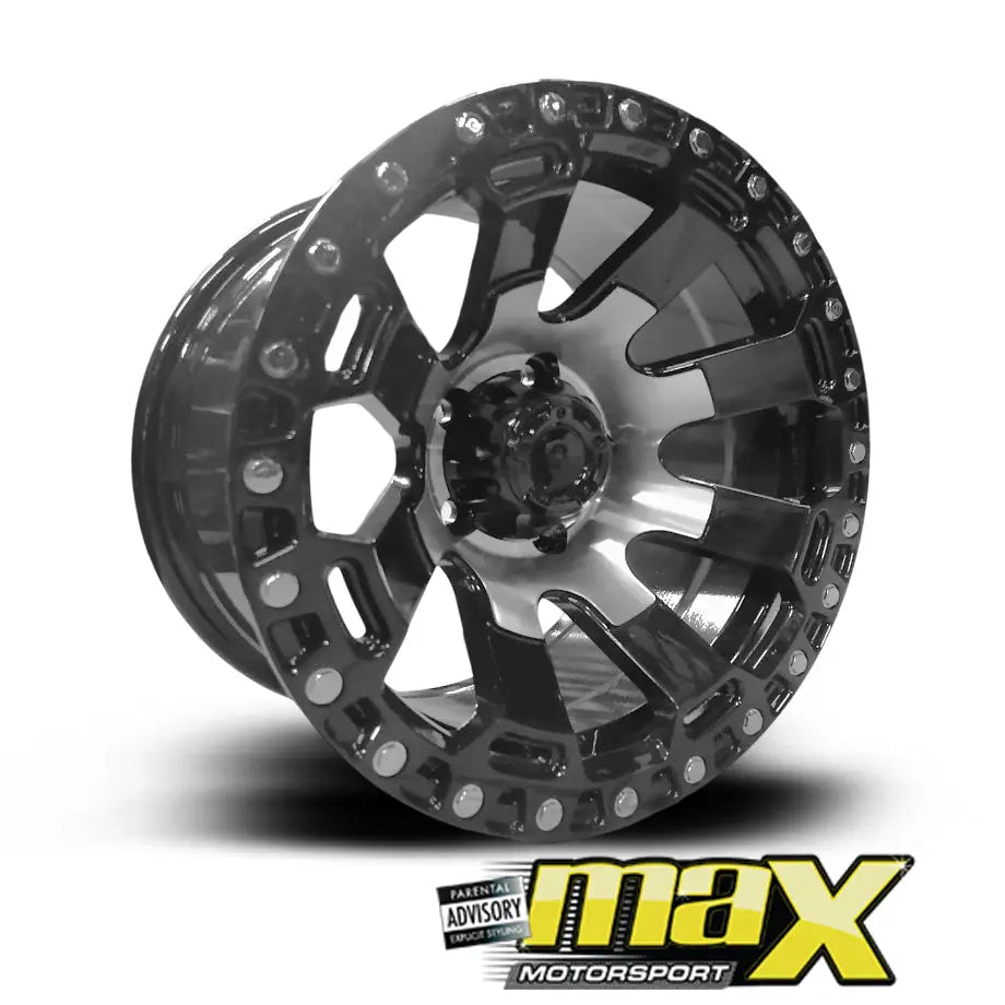 15 Inch Mag Wheel - MXQC829 Bakkie Wheel - (5x114.3 PCD)