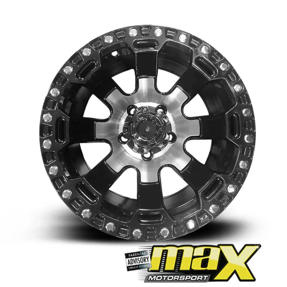 15 Inch Mag Wheel - MXQC829 Bakkie Wheel - (5x114.3 PCD)