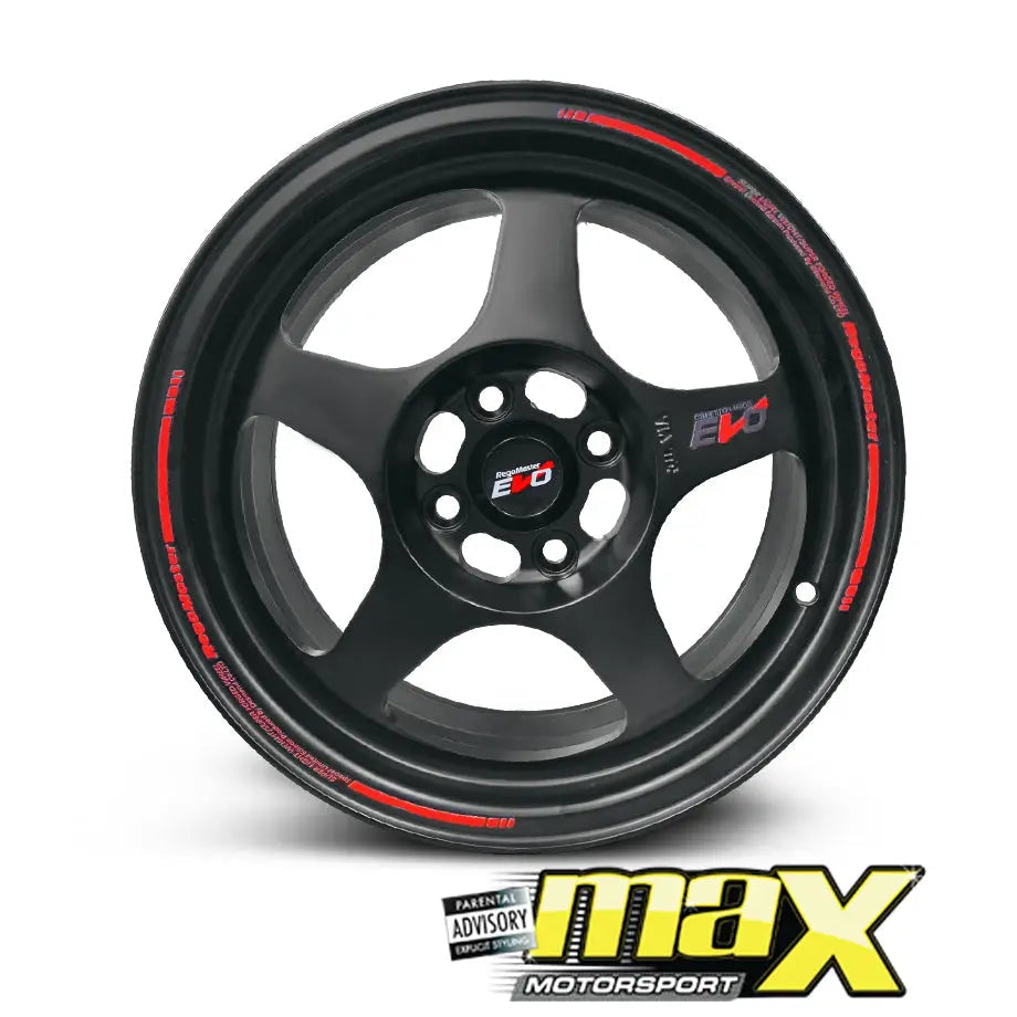 15 Inch Mag Wheel - MXRS36 EVO Style Wheel (4x100 PCD)