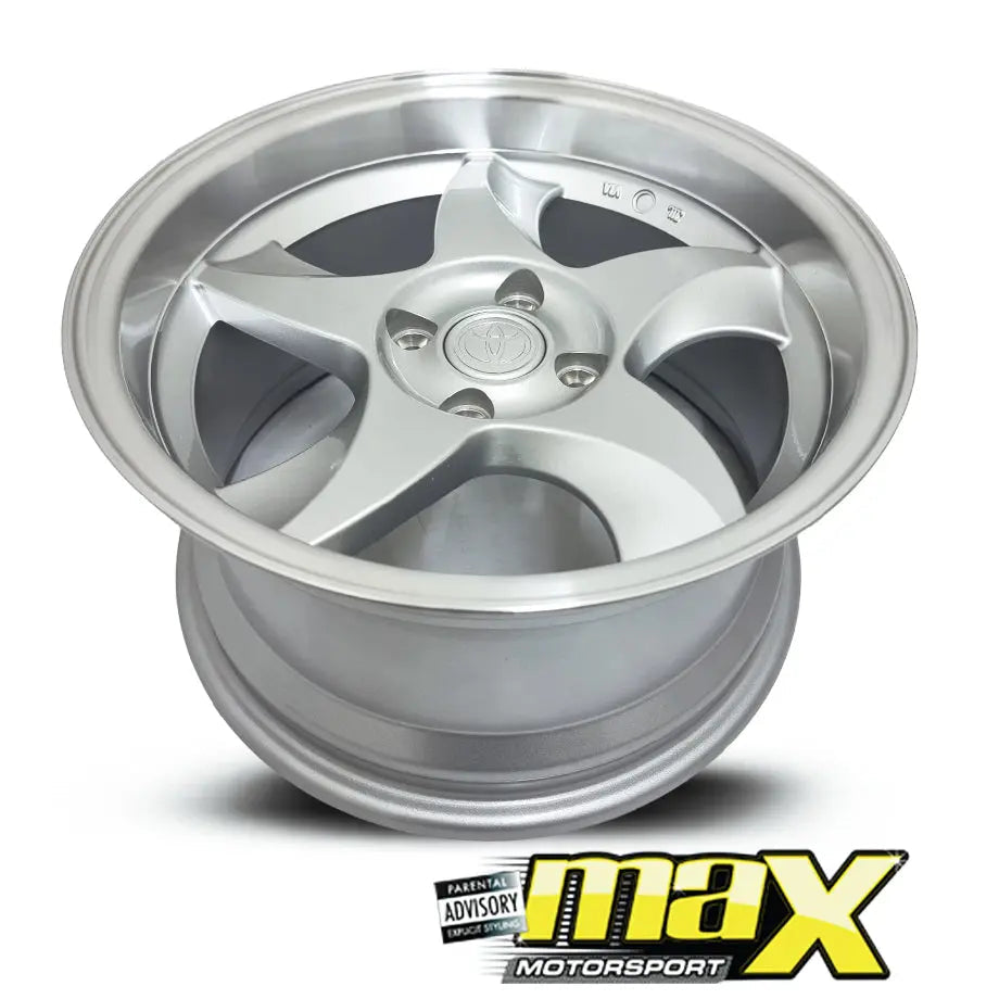 15 Inch Mag Wheel – MX5056 Toyota RXI Blade Deep Dish Wheel - 4x100 PCD