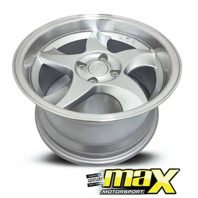 15 Inch Mag Wheel – MX5056 Toyota RXI Blade Deep Dish Wheel - 4x100 PCD