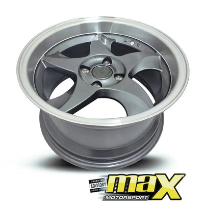 15 Inch Mag Wheel – MX5056 Toyota RXI Blade Deep Dish Wheel - 4x100 PCD