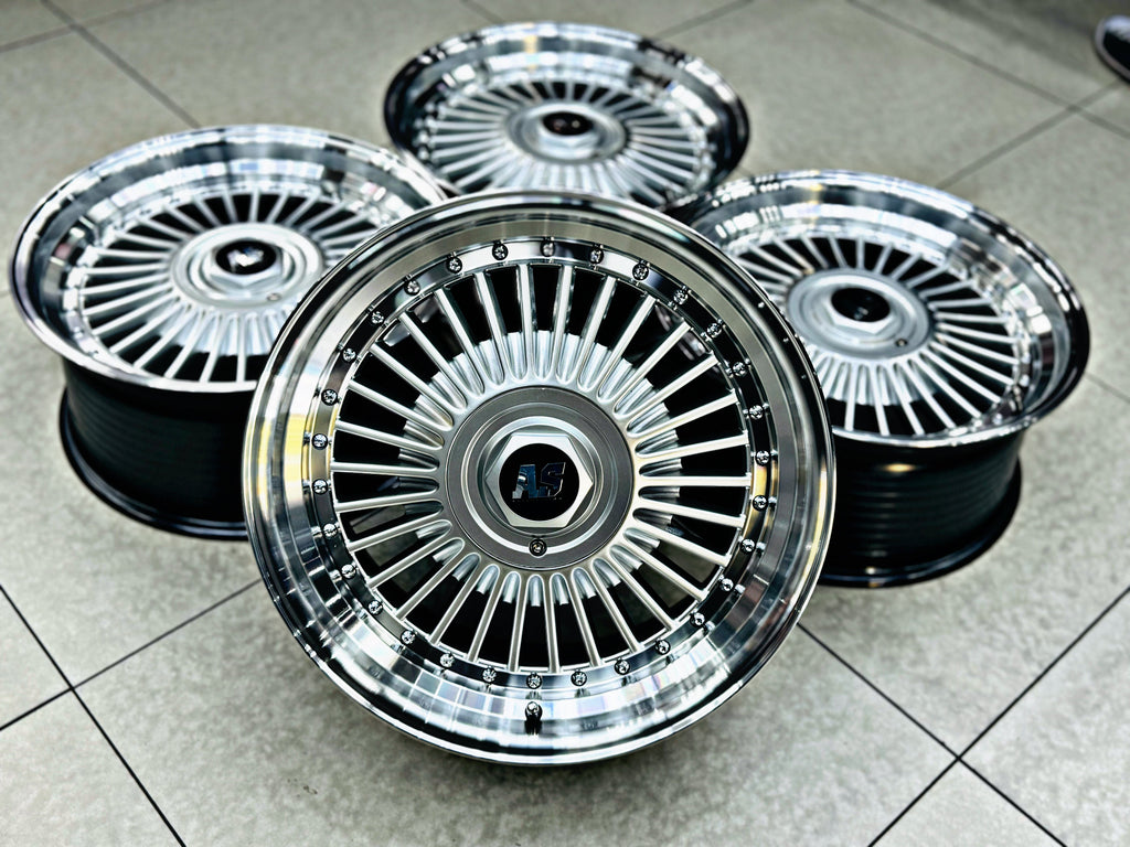 17” AS-EMITZ 4x100 4x108 SILVER 8j