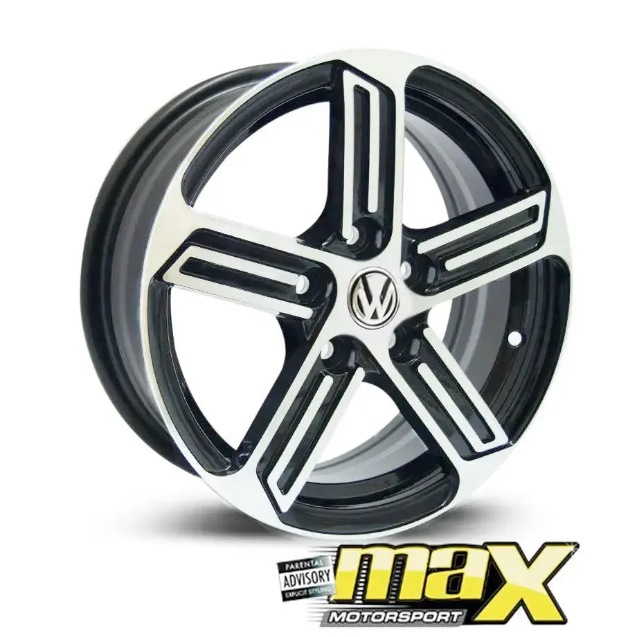 16 Inch Mag Wheel - MX605 Golf 7 R400 Style Wheel - 5x100 PCD
