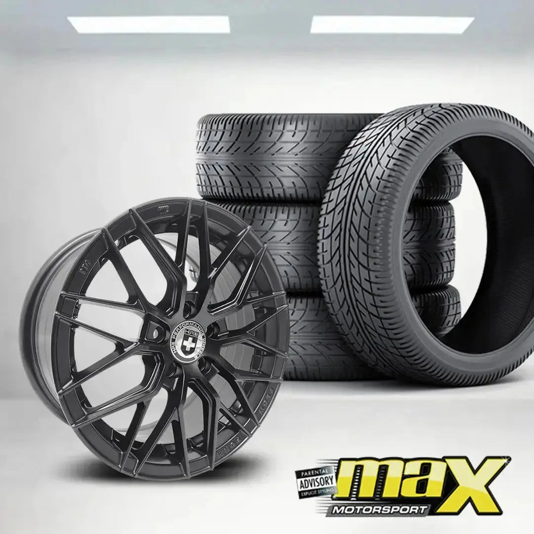 15 Inch MX513 H.R.E Style Wheel & Tyre Combo - 5x100 PCD