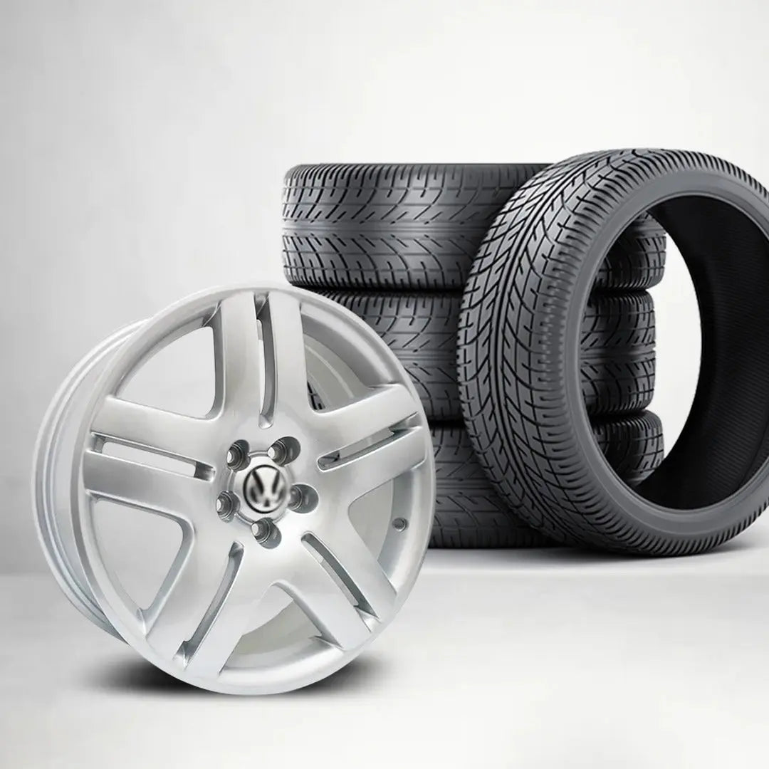 17 Inch - MXVW04 Long Beach Style Wheel & Tyre Combo (5x100 PCD)