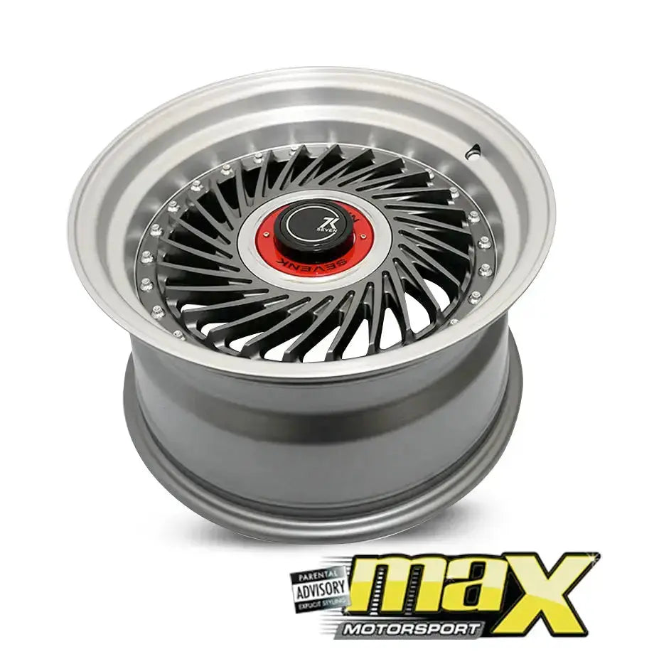 17 Inch Mag Wheel - MX1213-R SevenK Twist Wheel (4x100 / 5x100 PCD)