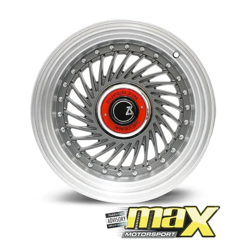 17 Inch Mag Wheel - MX1213-R SevenK Twist Wheel (4x100 / 5x100 PCD)