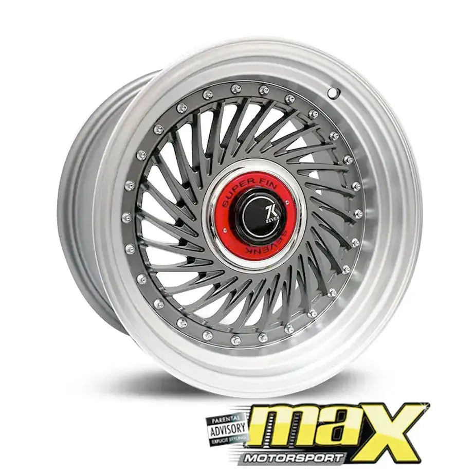 17 Inch Mag Wheel - MX1213-R SevenK Twist Wheel (4x100 / 5x100 PCD)