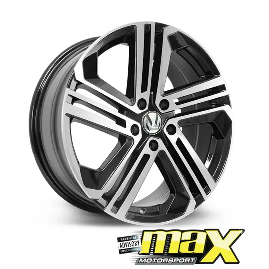 17 Inch Mag Wheel -  MXL009-17 Golf R400 Style Wheel 5x100 PCD