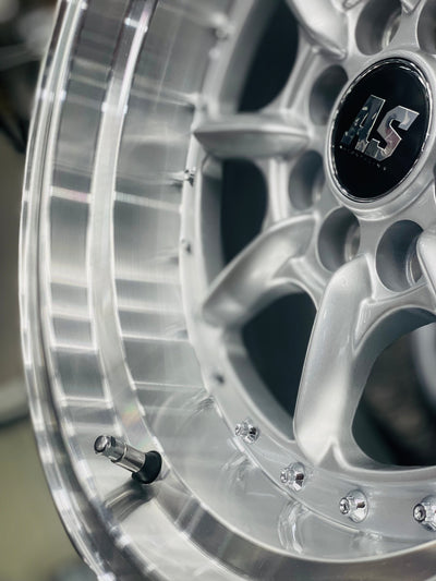 15” AS-7168 MINI LITES SILVER  4/100 4/108 wheels