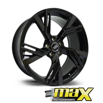 18 Inch Mag Wheel - MX1071-BLK Audi RS6 Style Wheels - 5x112 PCD