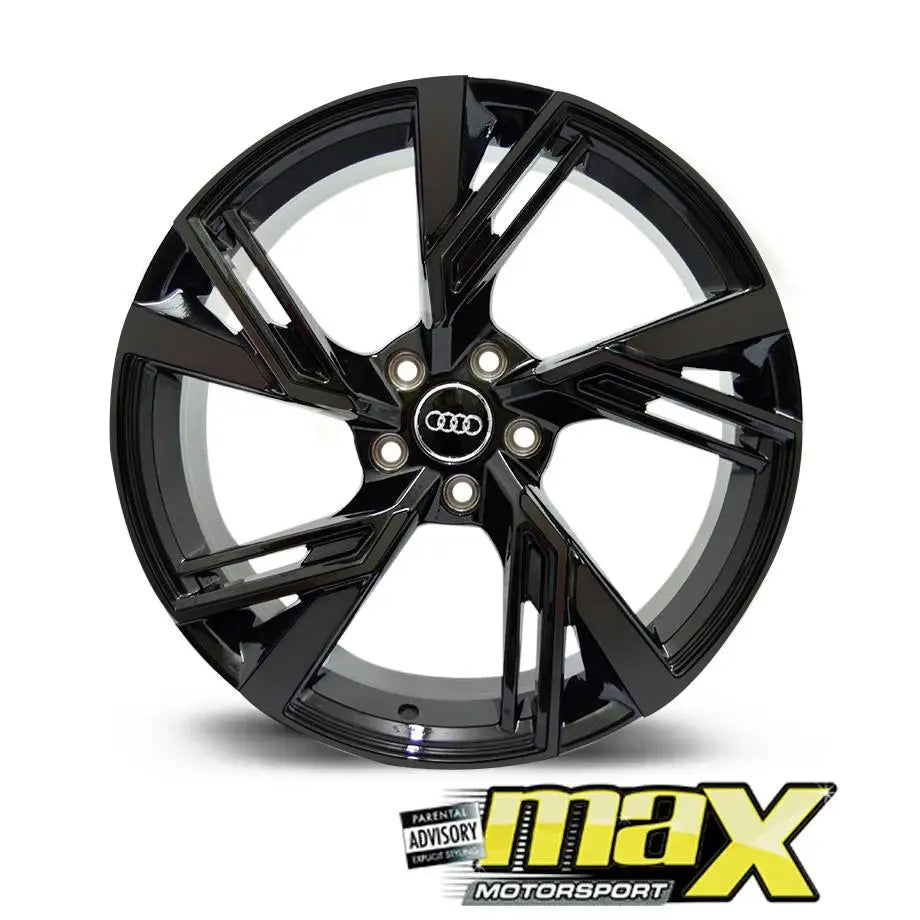 18 Inch Mag Wheel - MX1071-BLK Audi RS6 Style Wheels - 5x112 PCD