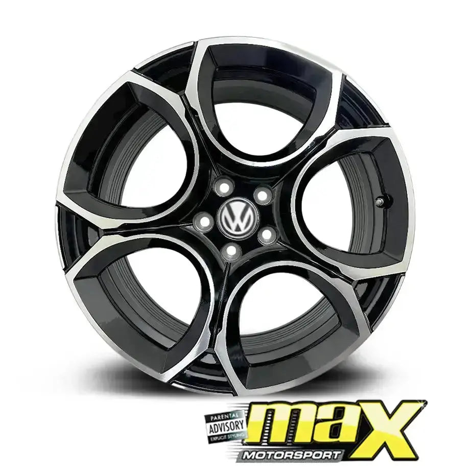 15 Inch Mag Wheel - MX8558 Golf 8.5 GTI Style Wheel - 5x100 PCD