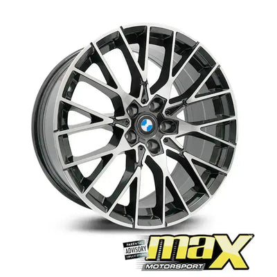18 Inch Mag Wheel - MX8374 BM M2 Competition Style Wheels - 5x120 PCD (Narrow & Wide)