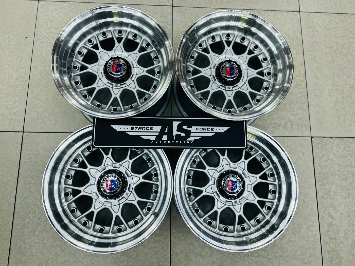 15'' AS- RC2 SILVER,   4/100 4/114