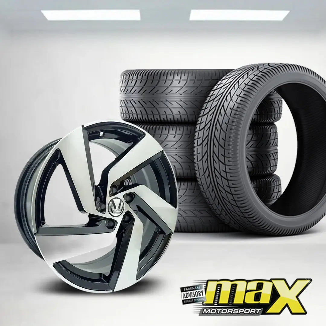 19 Inch MX5773 Golf 8 GTI Richmond Style Wheel & Tyre Combo (5x112 PCD)
