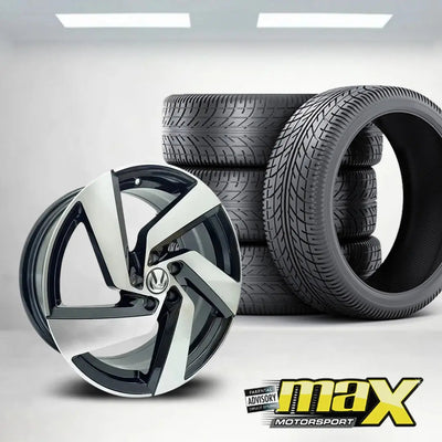 19 Inch MX5773 Golf 8 GTI Richmond Style Wheel & Tyre Combo (5x112 PCD)