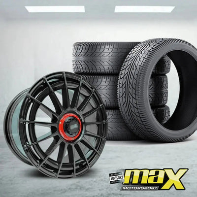 19 Inch MX2005-19GB Superturismo Aero Style Wheel & Tyre Combo - 5x100 / 5x112 PCD