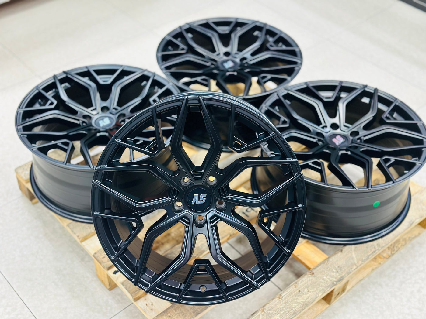 19” AS-KKR  5X112 & 5x120 SATIN  BLACK