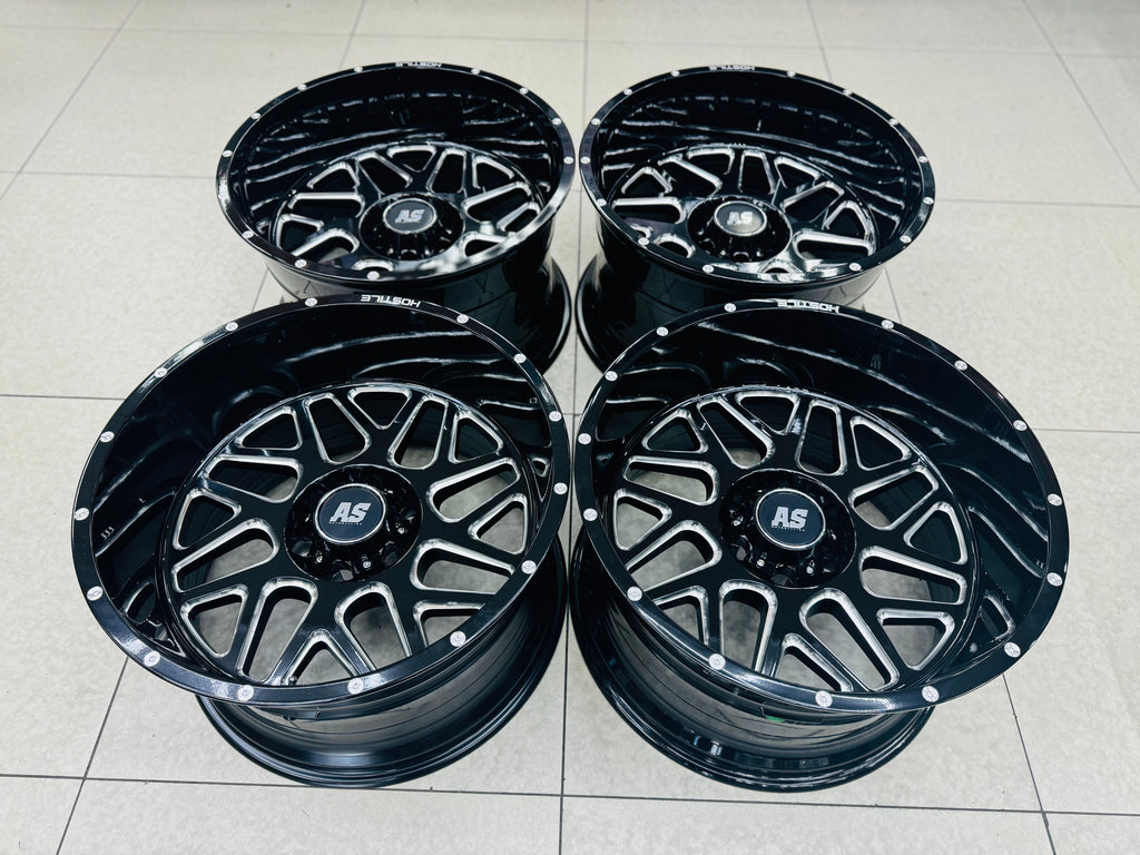20” M7460 20X12J GLOSS BLACK