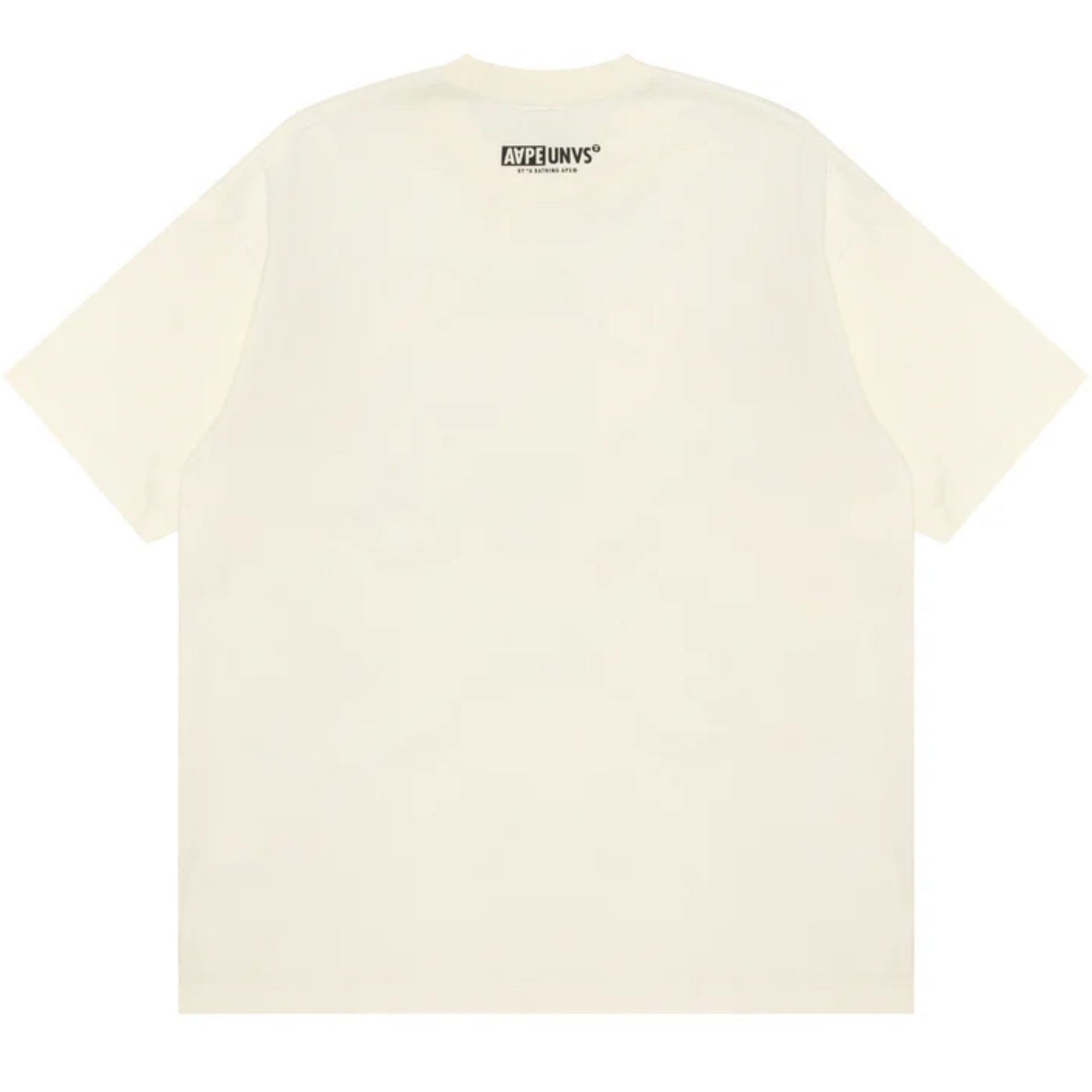 Aape T-Shirt Union Moonface Logo Ivory