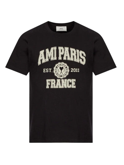 Ami  T-Shirt Paris Black