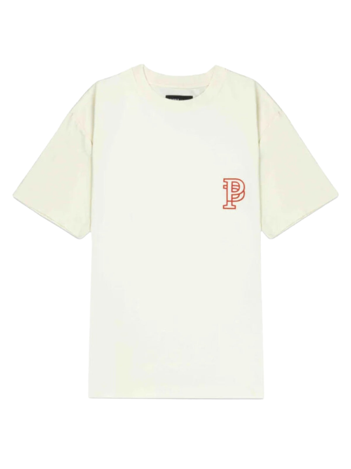 Purple T-Shirt Textured Jersey Off-White