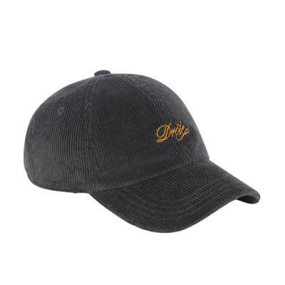 Drole De Monsieur Cap Courdroy Logo Grey