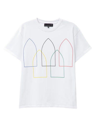 Who Decides War T-Shirt Interwoven Windows Cloud