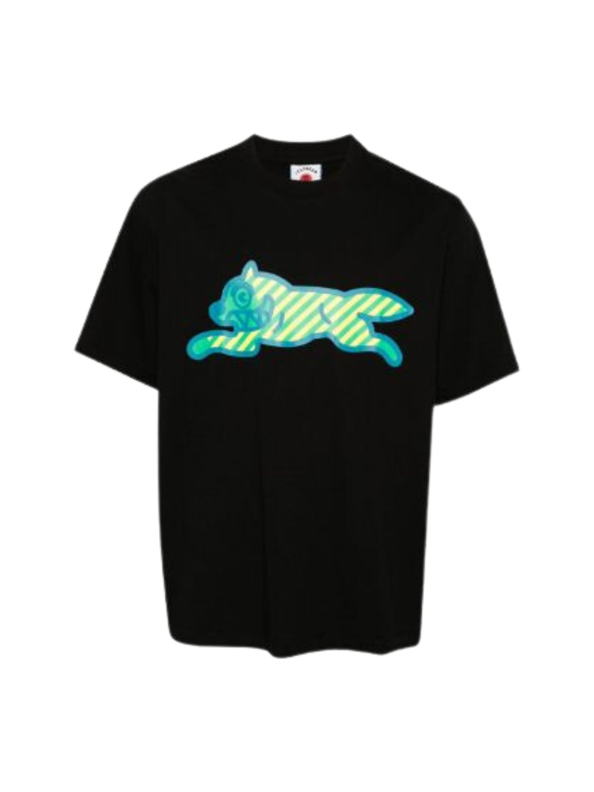 Ice-Cream T-Shirt Running Dog Black