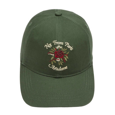 Drole De Monsieur Cap Floral Green