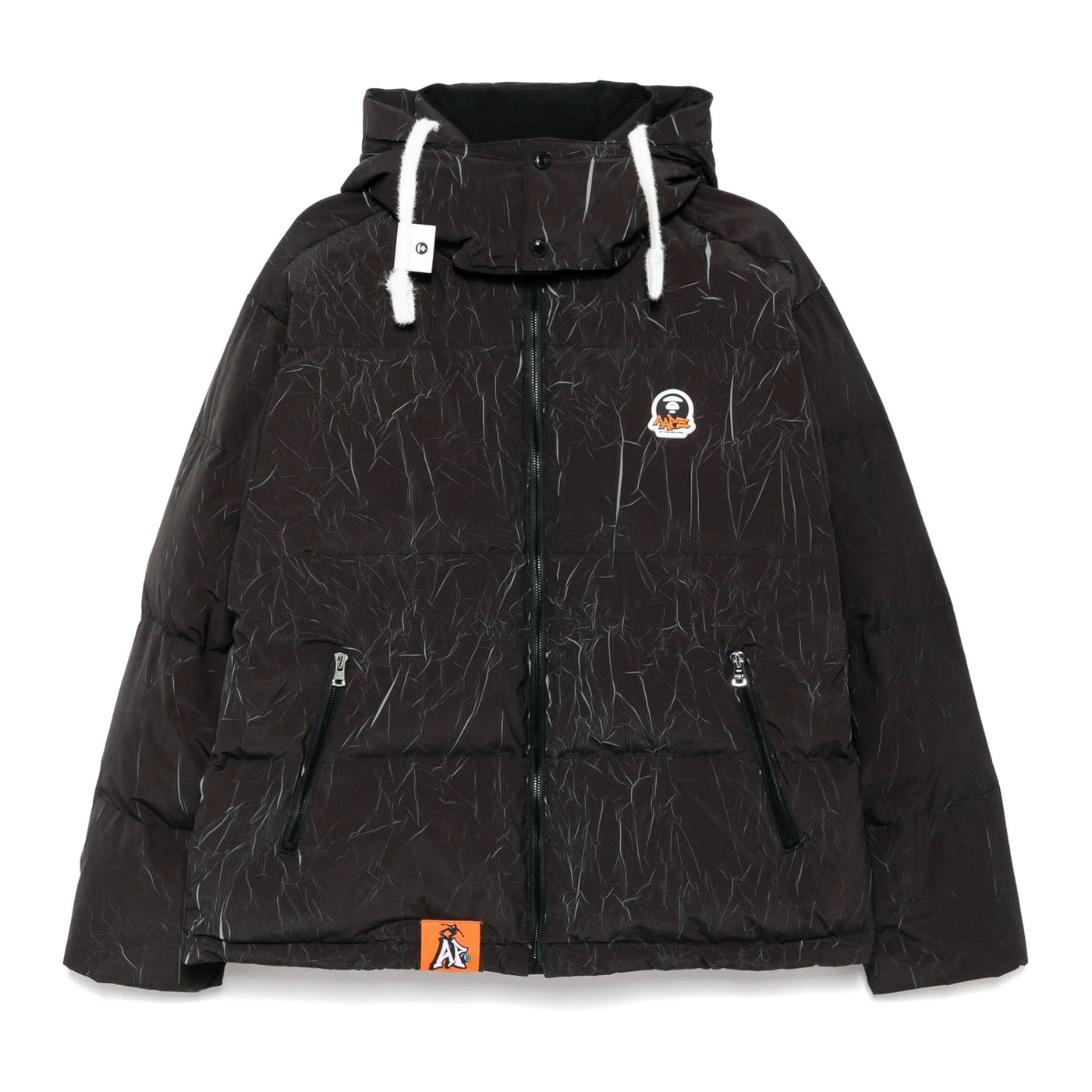 Aape Jacket Main Down Logo Black